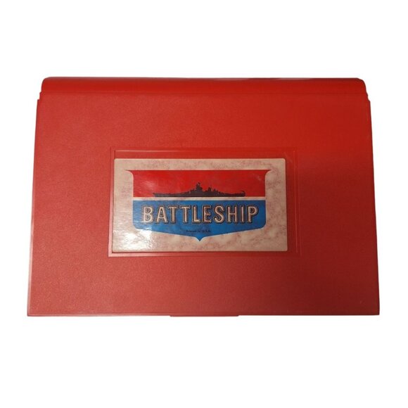 1970s Battleship Replacement Pieces Red Boats Pegs Travel Aircraft Carrier - Picture 7 of 7